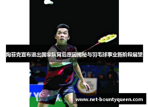 陶菲克宣布退出国家队背后原因揭秘与羽毛球事业新阶段展望 陶菲克宣布退出国家队背后原因揭秘与羽毛球事业新阶段展望